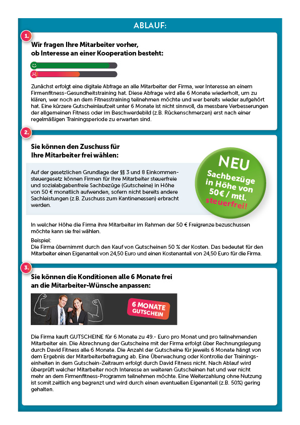 Vorteile für das Unternehmen